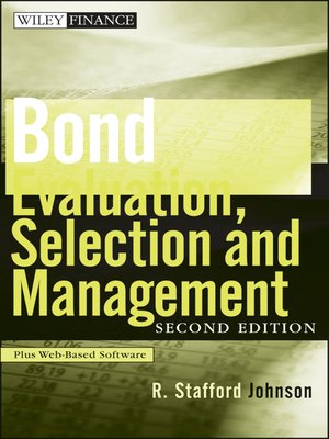 cover image of Bond Evaluation, Selection, and Management